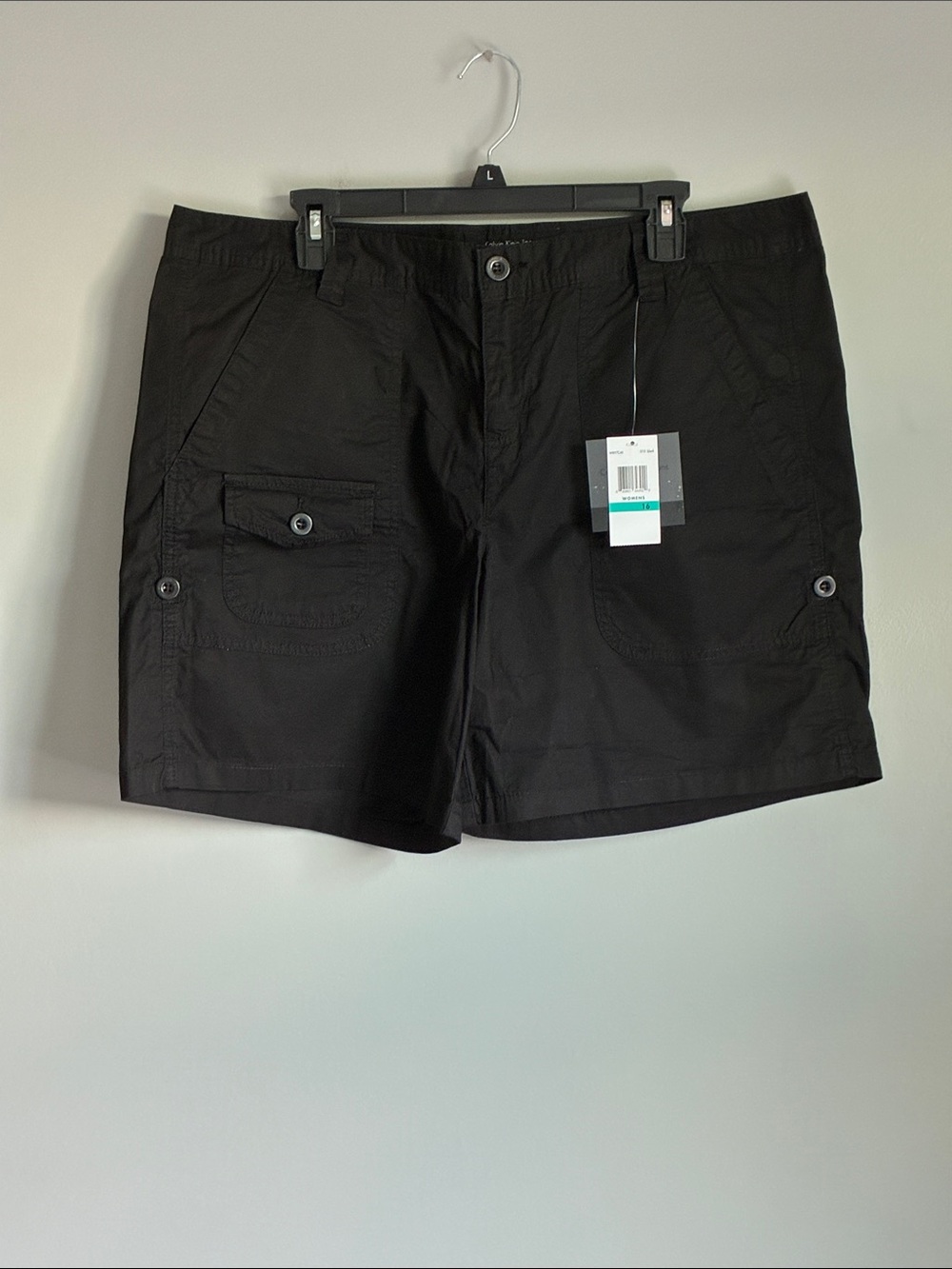 Calvin Klein Black Women's Cargo Shorts